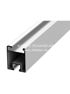Fóliarögzítő sín földeléshez, tetőszellőzéshez