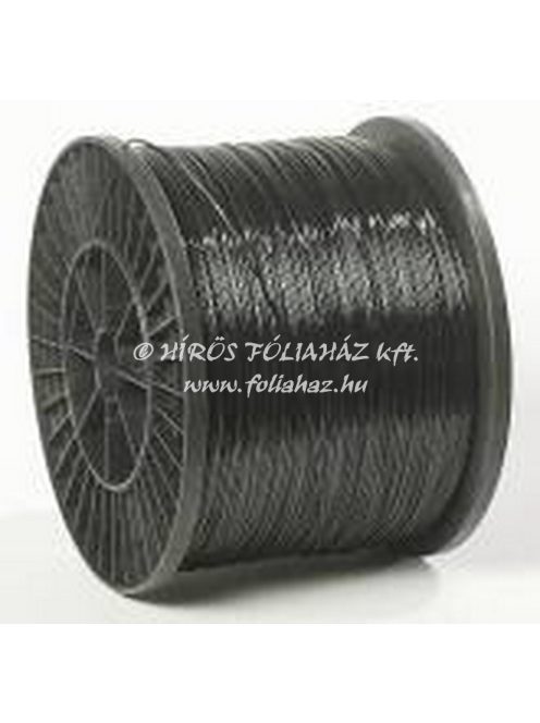 BLACK POLYESTER WIRE, d2,2mm, ROLL OF 1800m