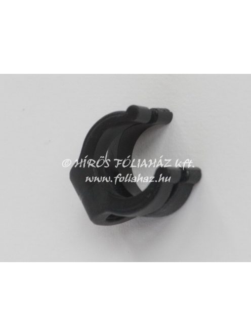 SUPPORT ELEMENT FOR O19mm TUBE, BLACK