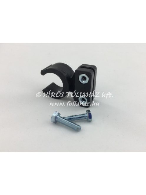 TUBE CLIP WITH FIXING SCREWS