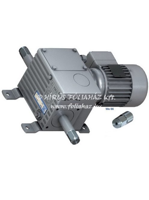 400V-os ERNYŐ MOTOR HAJTÓMŰVEL 150 Nm/4,4U