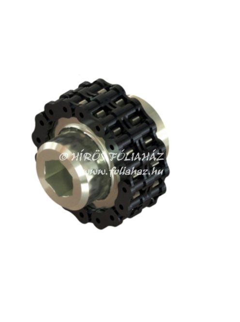 CHAIN COUPLING HEXAGONAL / TUBE 1" + 2"