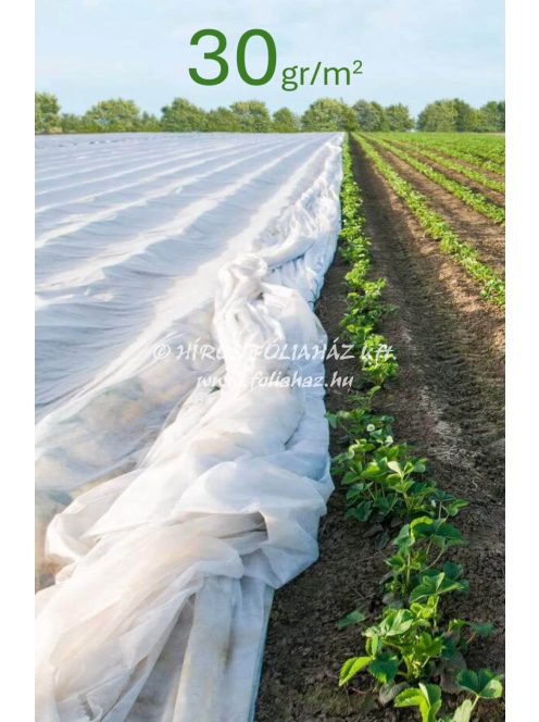 FÁTYOLFÓLIA 6.40m SZÉLES x250m HOSSZÚ, 30 gr/m2